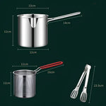 OLLA FREIDORA MULTIUSOS CHEFPRO 3 en 1 DE ACERO INOXIDABLE 🥘 | Escurre, Hierve y Sirve Fácil