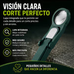 🔍✂️ CORTAUÑAS DE PRECISIÓN CON LUPA INTEGRADA™ – Corte seguro y sin esfuerzo