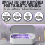 LIMPIADOR ULTRASÓNICO 48KHz PROFESIONAL – ✨ Limpieza Profunda para Joyas, Relojes y Más