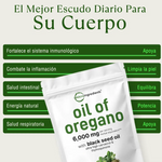 ACEITE DE ORÉGANO 6000mg + ACEITE DE SEMILLA NEGRA 🌿 – Refuerza tus Defensas Naturalmente