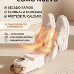 SECADOR ELÉCTRICO PARA ZAPATOS 👟 | Secado Rápido y Sin Mal Olor