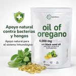 ACEITE DE ORÉGANO 6000mg + ACEITE DE SEMILLA NEGRA 🌿 – Refuerza tus Defensas Naturalmente