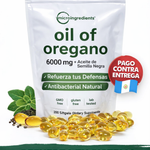 ACEITE DE ORÉGANO 6000mg + ACEITE DE SEMILLA NEGRA 🌿 – Refuerza tus Defensas Naturalmente