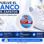 👟 White Shoe Cleaner PRO | Recupera el Blanco de tus Zapatos en Minutos