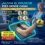 Masajeador eléctrico para eliminar el dolor de los pies - PRODUCTO VIRAL 🔥