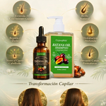 🌿 Kit Completo Batana Oil | Shampoo + Aceite Capilar para Fortalecer, Nutrir y Revitalizar tu Cabello ✨