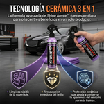 ✨ SHINE ARMOR™ | Spray de Revestimiento Cerámico 3 en 1 para Auto