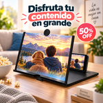 PANTALLA AMPLIFICADORA PARA CELULAR| Disfruta Series, Videos y Películas en Grande