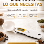 CUCHARA BÁSCULA DIGITAL | Pesa justo lo que necesitas