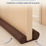 BURLETE AISLANTE PARA PUERTA | Reduce la entrada de polvo, aire e insectos por debajo de tus puertas