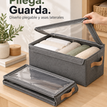 SET DE 2 ORGANIZADORES CON TAPA | Tu Ropa en Orden y a la Vista