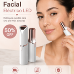 DEPILADOR FACIAL ELÉCTRICO LED | Retoques Rápidos para Rostro