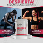 CREATINA MONOHIDRATADA PARA MUJERES + COLÁGENO | Fuerza, Curvas y Energía 🍑🔥