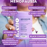 Menopause Meno – Apoyo Natural para el Bienestar en la Menopausia 💜
