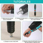 PISTOLA REMACHADORA PROFESIONAL 3 en 1 – Precisión Industrial en Casa 👷‍♂️