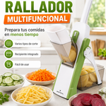 🥗 CORTADOR Y RALLADOR MULTIFUNCIONAL 12 en 1 | Prepara tus comidas en minutos