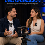 KIT DE MICRÓFONOS INALÁMBRICOS 3 EN 1 | Crea contenido con mayor libertad