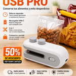 MINI SELLADORA USB PRO | Conserva tus alimentos y evita desperdicios